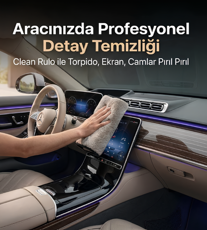 Clean Rulo™ Mikrofiber Rulo Havlu