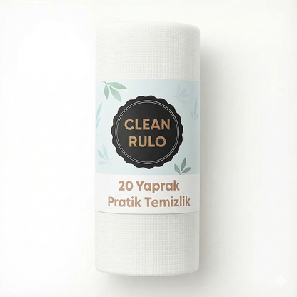 Clean Rulo™ Mikrofiber Rulo Havlu